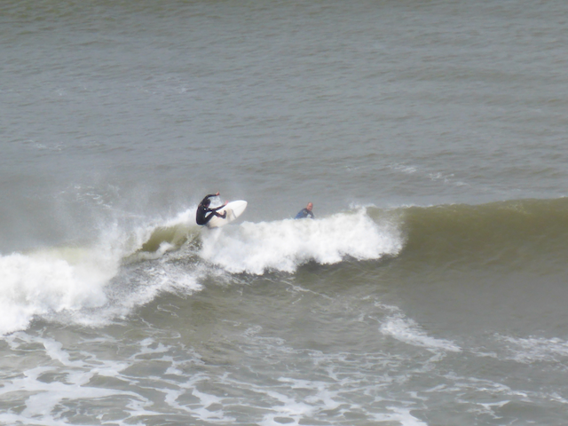Bantham surf mid April 2026 clean groundswell
